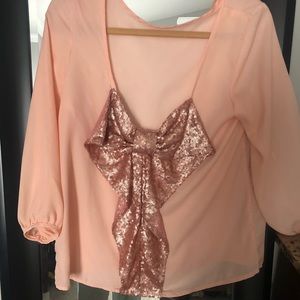 BOGO Bow back blouse